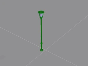 park lamp 01 3D Model