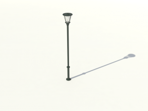 park lamp 01 Modèle 3D