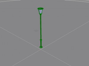 park lamp 01 Modèle 3D
