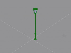 park lamp 01 Modèle 3D