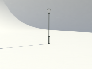 park lamp 01 Modèle 3D