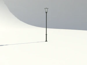 park lamp 01 3D Model