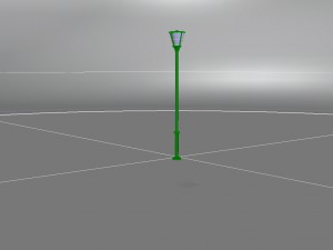 park lamp 01 Modèle 3D