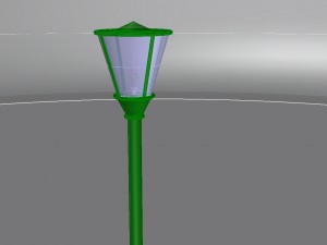 park lamp 01 Modèle 3D