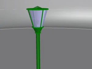 park lamp 01 3D Model
