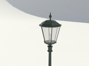 park lamp 02 Modello 3D