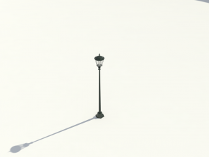park lamp 02 3D Модель