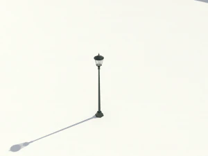 park lamp 02 3D Model