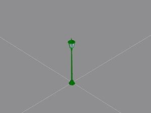 park lamp 02 3D Model