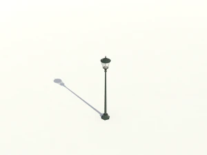 park lamp 02 3D Model