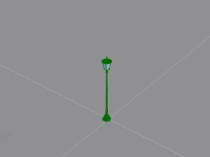 park lamp 02 3D Модель