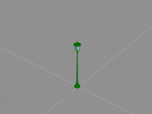 park lamp 02 3D Model