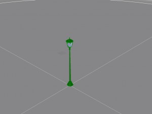 park lamp 02 3D Модель