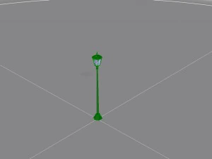 park lamp 02 3D Model