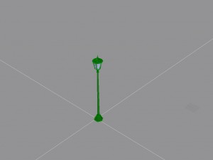 park lamp 02 3D Модель