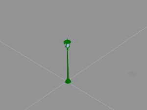 park lamp 02 3D Model