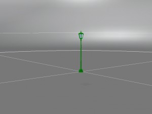 park lamp 02 3D Модель
