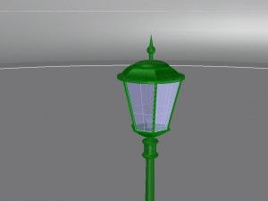 park lamp 02 3D Модель