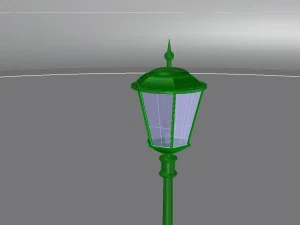 park lamp 02 3D Model