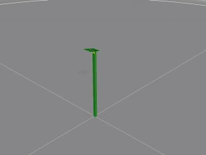 park lamp 03 3D Model