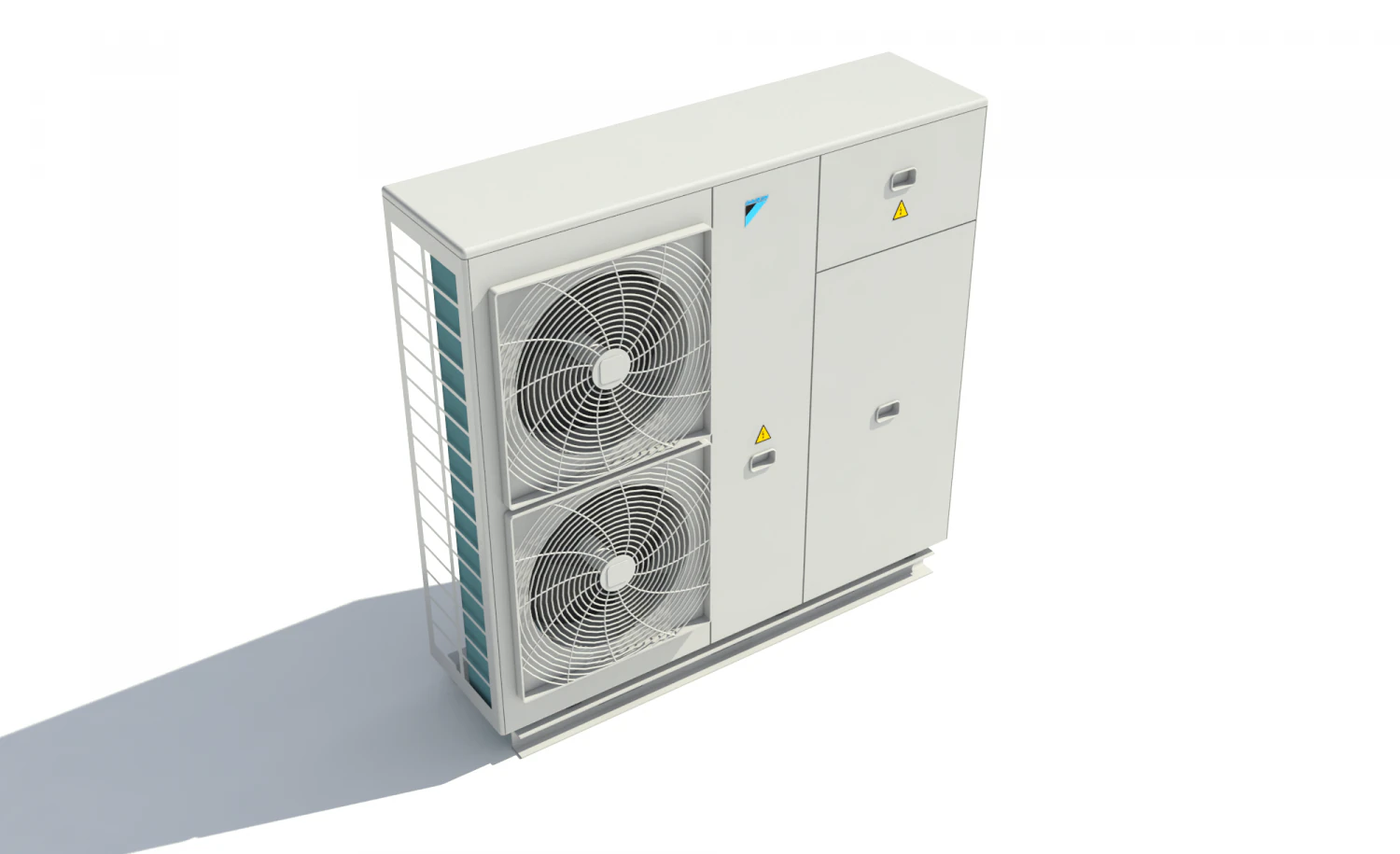 bomba de calor Modelo 3D .c4d .max .obj .3ds .fbx .stl .blend