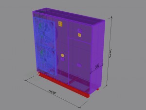 heat pump 3D Model