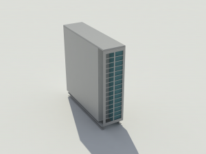 heat pump 3D Model