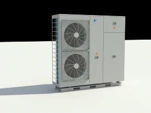 bomba de calor Modelo 3D