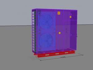 heat pump 3D Model