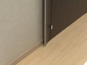 wooden door d01 3D Model