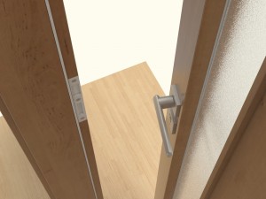 wooden door d05 3Dモデル