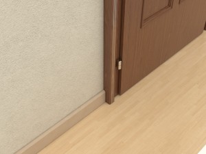 wooden door d06 3D मॉडल