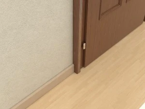 wooden door d06 3D Model