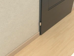 wooden door d09 3D Model