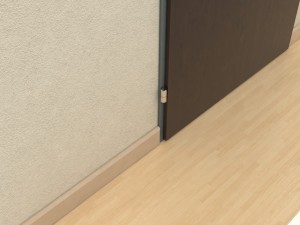 wooden door d10 3D Model