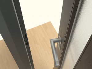 wooden door d10 3D Model