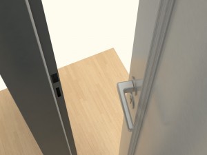 wooden door d11 3D 模型