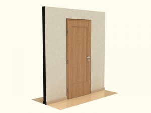 wooden door d13 3D Модель