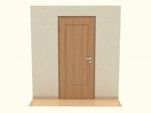 wooden door d13 3Dモデル