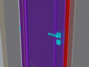 wooden door d13 3Dモデル
