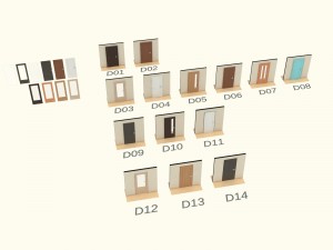door set 3D Model