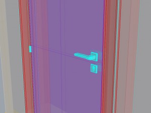 door set Modèle 3D