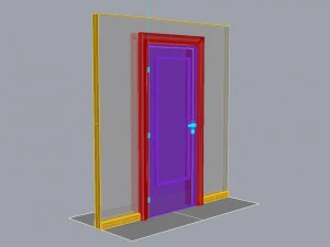 door set 3D Model
