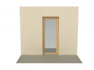wooden windows for viz 3D Model