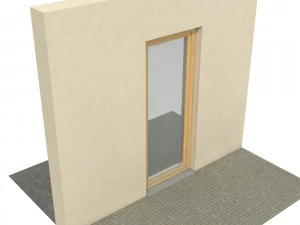 wooden windows for viz 3D Model