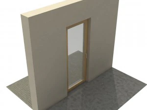 wooden windows for viz 3D Model