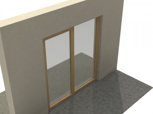 wooden windows for viz 3D 모델