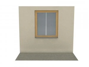 wooden windows for viz 3D Model