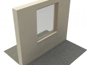 wooden windows for viz 3D Model