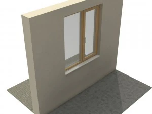 wooden windows for viz 3D Model